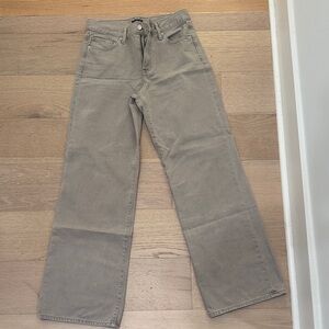 Express Women's Tan Flare Jeans